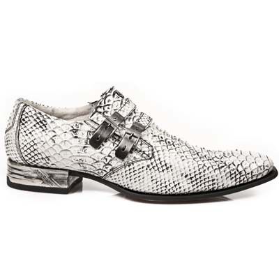  M.2246-R21 PITON BLANCO VIP-1 NEGRO SUELA ACERO TACON VIP AC New Rock M.2246-R21  1