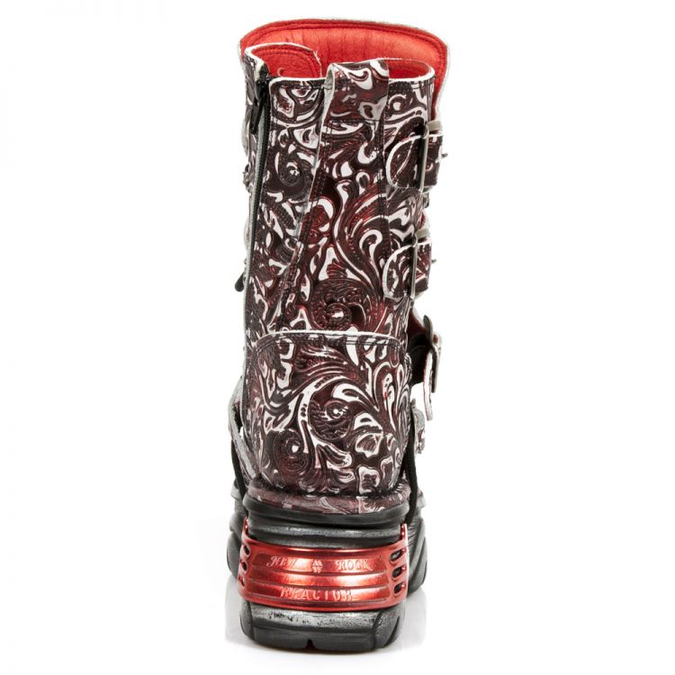  M.373-S27 VINTAGE FLOWER POLAR BOX METAL ROJO,TURBO ROJO New Rock M.373-S27  6