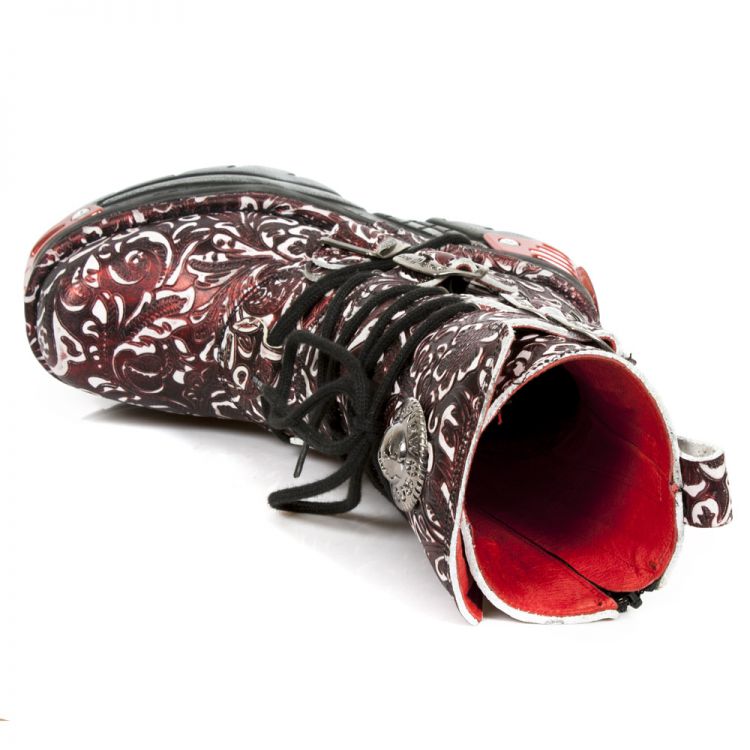  M.373-S27 VINTAGE FLOWER POLAR BOX METAL ROJO,TURBO ROJO New Rock M.373-S27  8
