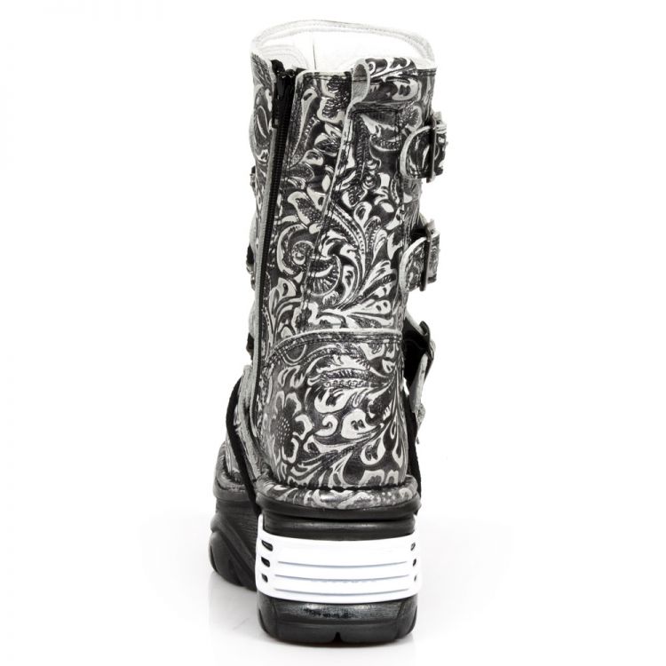  M.373-S28 VINTAGE FLOWER POLAR NEGRO, TURBO TOB.BLANCO New Rock M.373-S28  6
