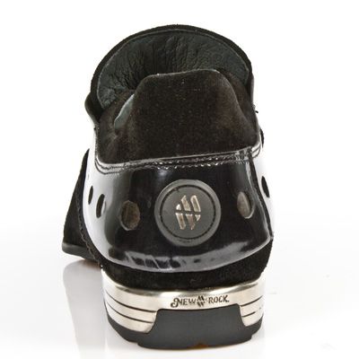  M.8422-R1 VELOUR NEGRO CHAROL STUCO ACERO TPU NEG SNOB T ACE New Rock M.8422-R1  6