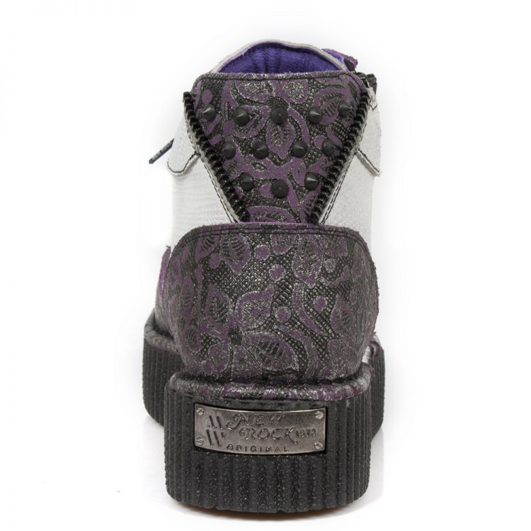 Ботинки M.CRP002-C6 FLORAL BOX PLANE LILA REVESS LILA BRUMA CRACK BL New Rock M.CRP002-C6 Изображение 6
