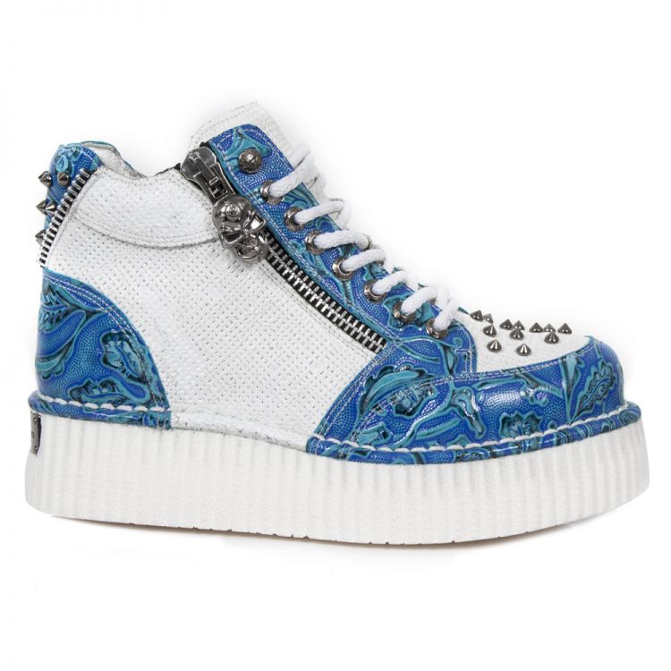 M.CRP002-C9 VINTAGE FLOWER TOXIC AZUL BRUMA CRACK BLANCO NEO New Rock M.CRP002-C9  2