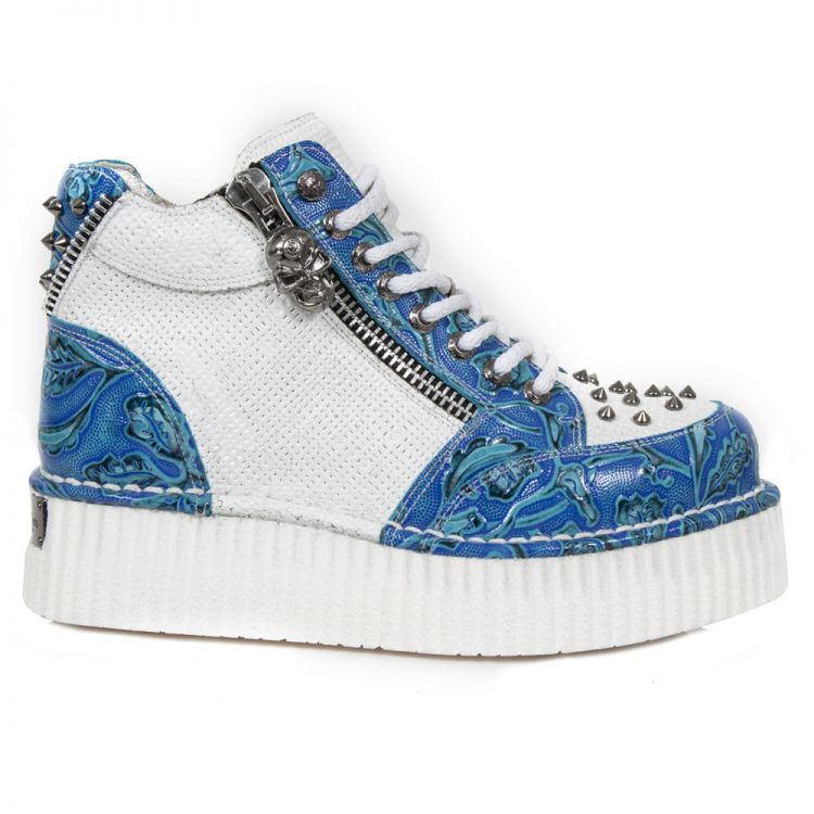  M.CRP002-C9 VINTAGE FLOWER TOXIC AZUL BRUMA CRACK BLANCO NEO New Rock M.CRP002-C9  3