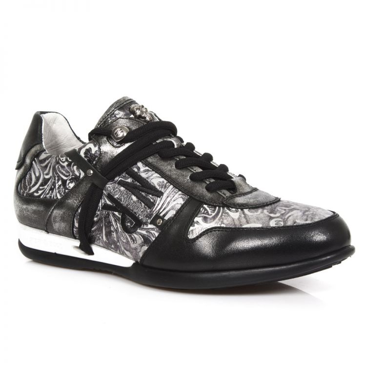 Ботинки M.HY001-C23 RAW NEGRO, VINTAGE FLOWER POLAR BOX PL BOX PLANE New Rock M.HY001-C23 Изображение 3