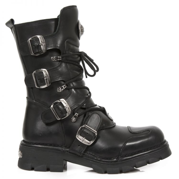 Ботинки M.MC1905-S1 RAW NEGRO, NEOMOTORCYCLE NEGRO New Rock M.MC1905-S1 Изображение 1