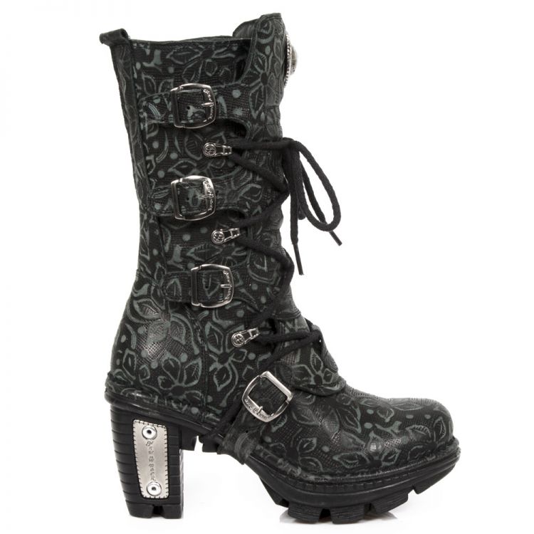  M.NEOTR005-C34 FLORAL NEGRO NEOTRAIL NEGRO New Rock M.NEOTR005-C34  2