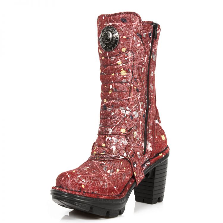  M.NEOTR005-C36 FLORAL PAINT ROJO NEOTRAIL NEGRO New Rock M.NEOTR005-C36  5