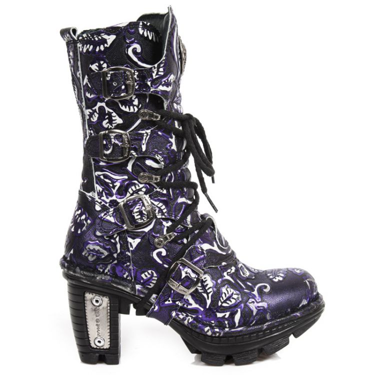  M.NEOTR005-S33 VINTAGE FLOWER POLAR LILA, NEOTRAIL NEGRO New Rock M.NEOTR005-S33  2