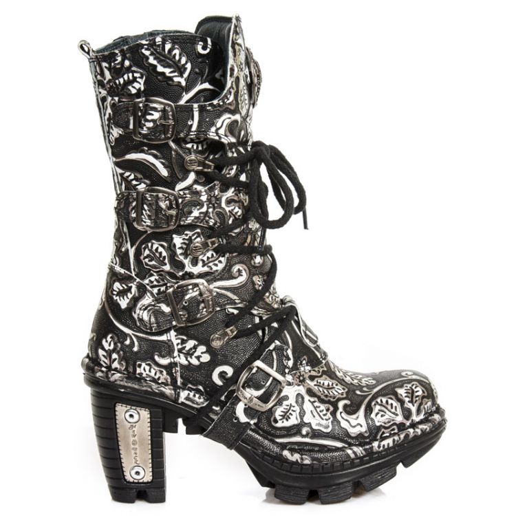  M.NEOTR005-S34 VINTAGE FLOWER POLAR GRIS, NEOTRAIL NEGRO New Rock M.NEOTR005-S34  2