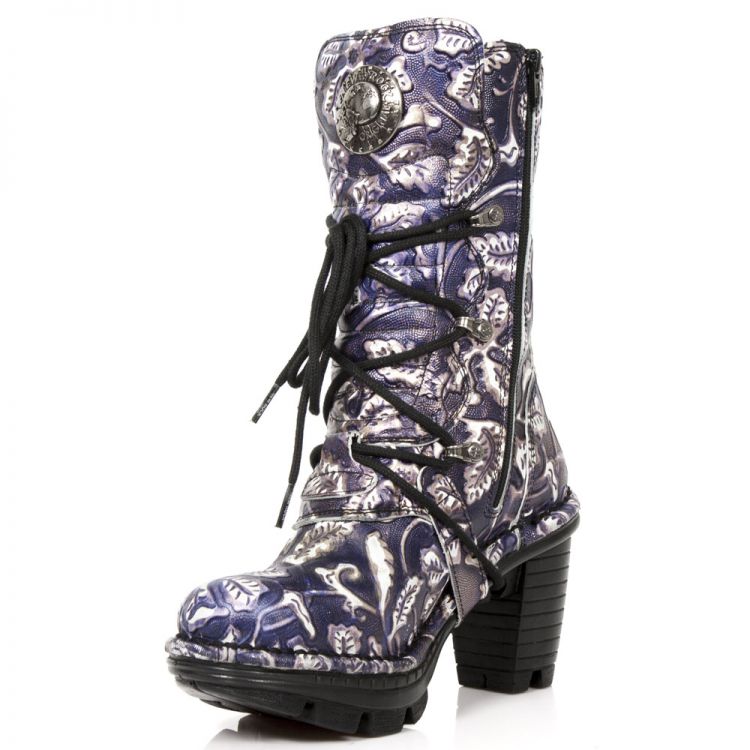  M.NEOTR005-S39 VINTAGE FLOWER POLAR LILA-ORO, NEOTRAIL NEGRO New Rock M.NEOTR005-S39  5