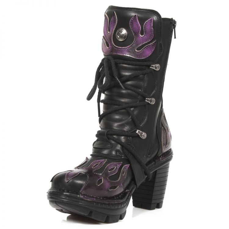  M.NEOTR009-C2 RAW NEGRO PULIK FUEGO LILA NEOTRAIL NEGRO New Rock M.NEOTR009-C2  5