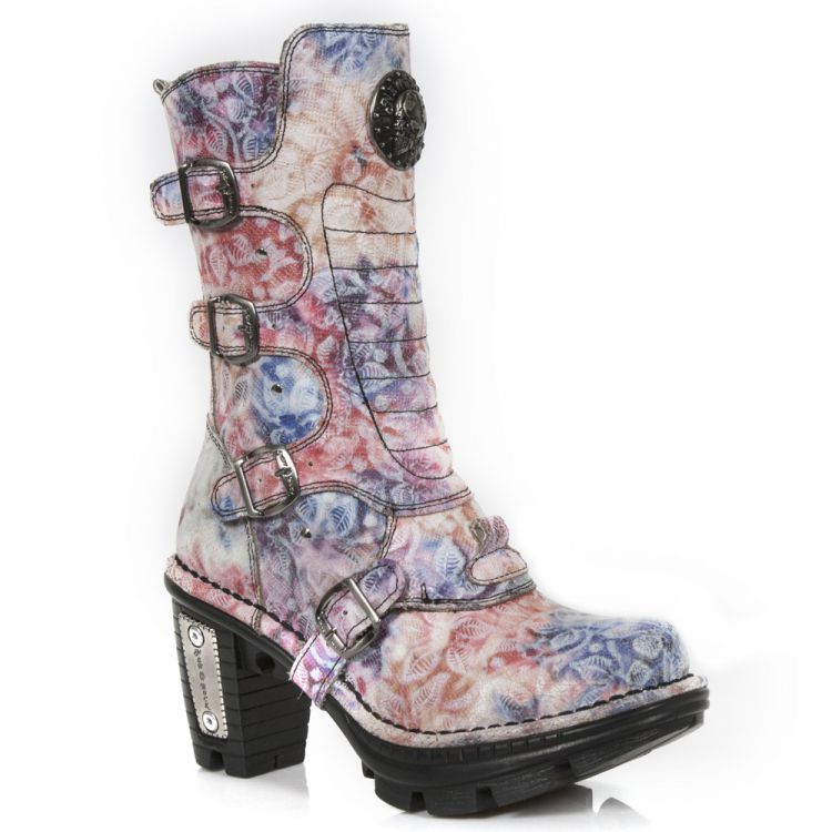  M.NEOTR025-C1 FLORAL CRACK OLEO NEOTRAIL NEGRO New Rock M.NEOTR025-C1  3