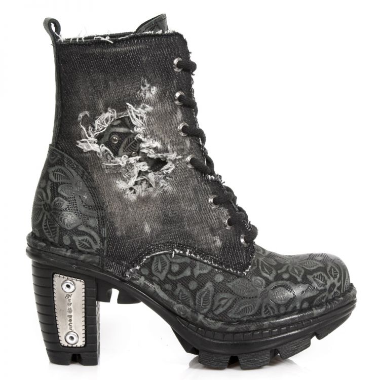  M.NEOTR029-S1 FLORAL NEGRO, DENIM NEGRO ROTO, NEOTRAIL NEGRO New Rock M.NEOTR029-S1  2