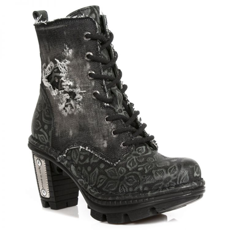  M.NEOTR029-S1 FLORAL NEGRO, DENIM NEGRO ROTO, NEOTRAIL NEGRO New Rock M.NEOTR029-S1  3