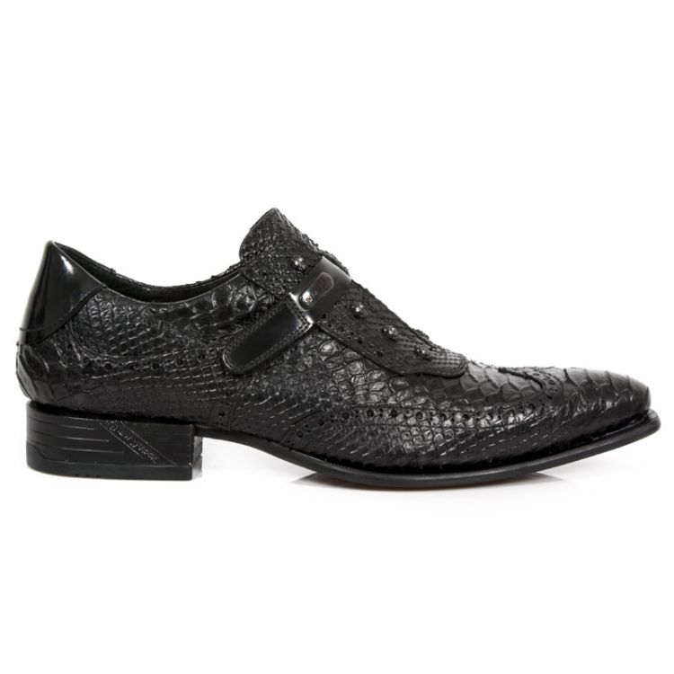  M.NW138-S1 PITON LUX NEGRO, PITON LUX NEGRO, ANTIK NEGRO. OX New Rock M.NW138-S1  1