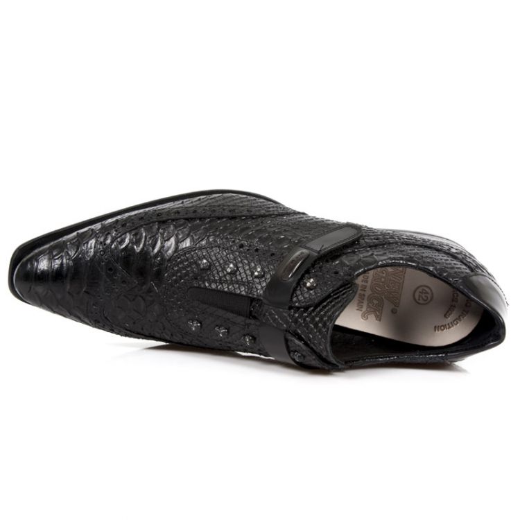  M.NW138-S1 PITON LUX NEGRO, PITON LUX NEGRO, ANTIK NEGRO. OX New Rock M.NW138-S1  8