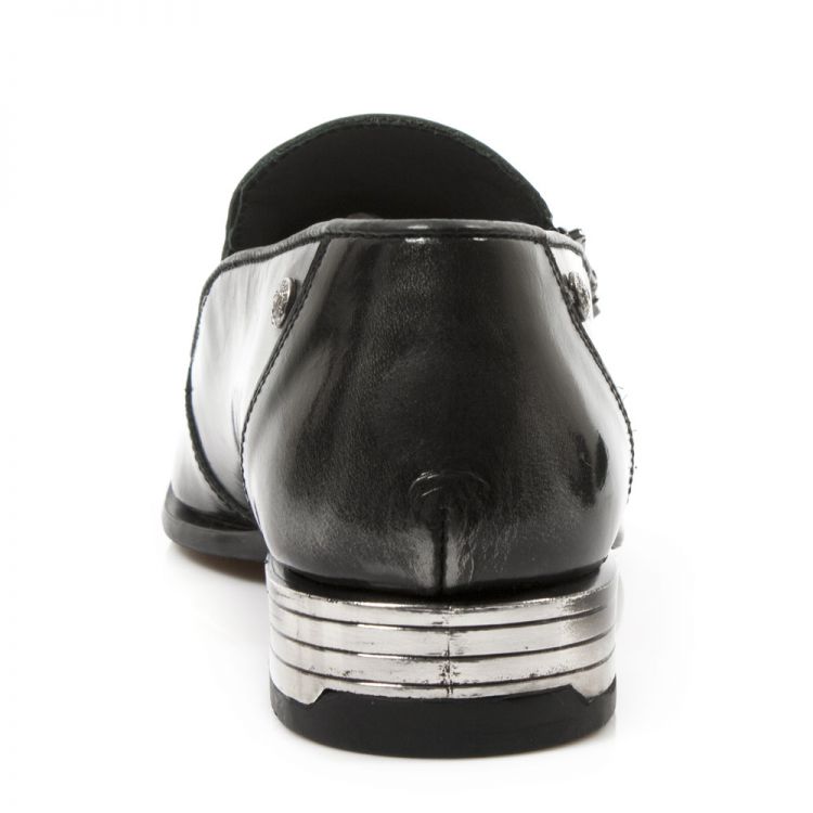  M.NW145-C2 PULIK ACERO CEPILLADO BORDADOS NEGROS VIP1 GUM New Rock M.NW145-C2  6