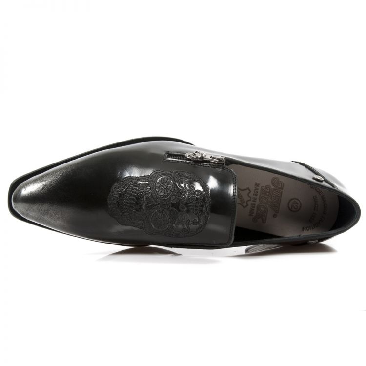  M.NW145-C2 PULIK ACERO CEPILLADO BORDADOS NEGROS VIP1 GUM New Rock M.NW145-C2  8