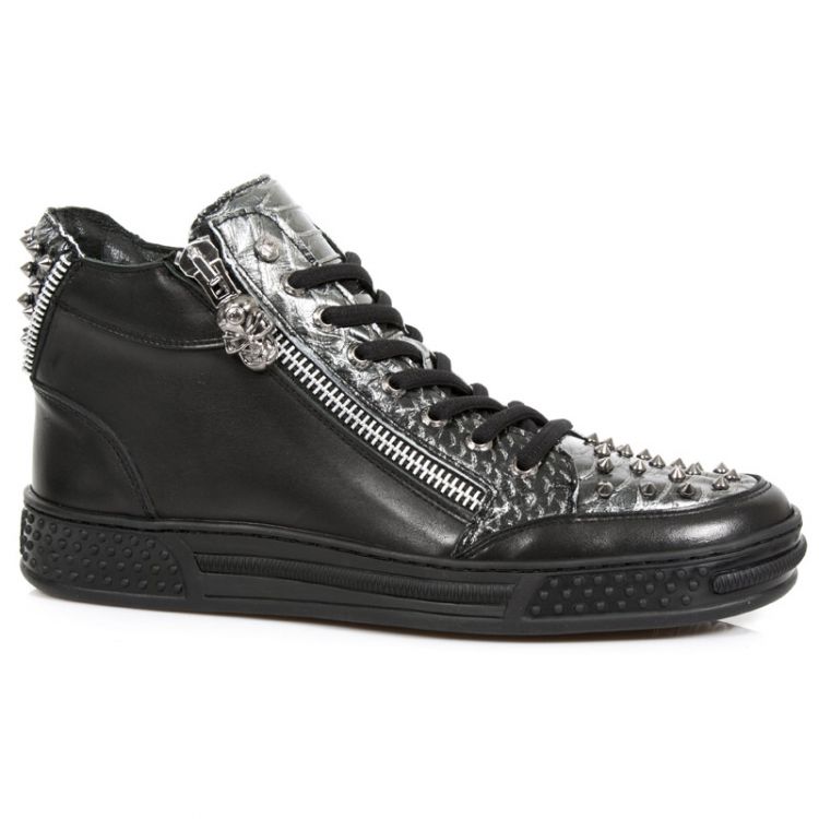 M.PS029-C5 RAW NEGRO SERPENTE MAKI NEGRO PISA NEGRO New Rock M.PS029-C5  1
