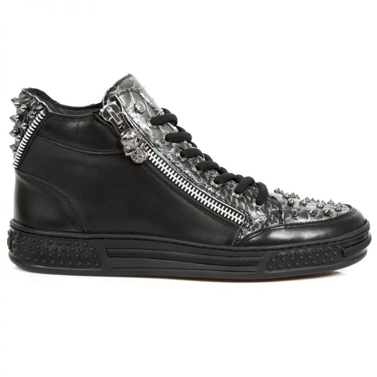  M.PS029-C5 RAW NEGRO SERPENTE MAKI NEGRO PISA NEGRO New Rock M.PS029-C5  2