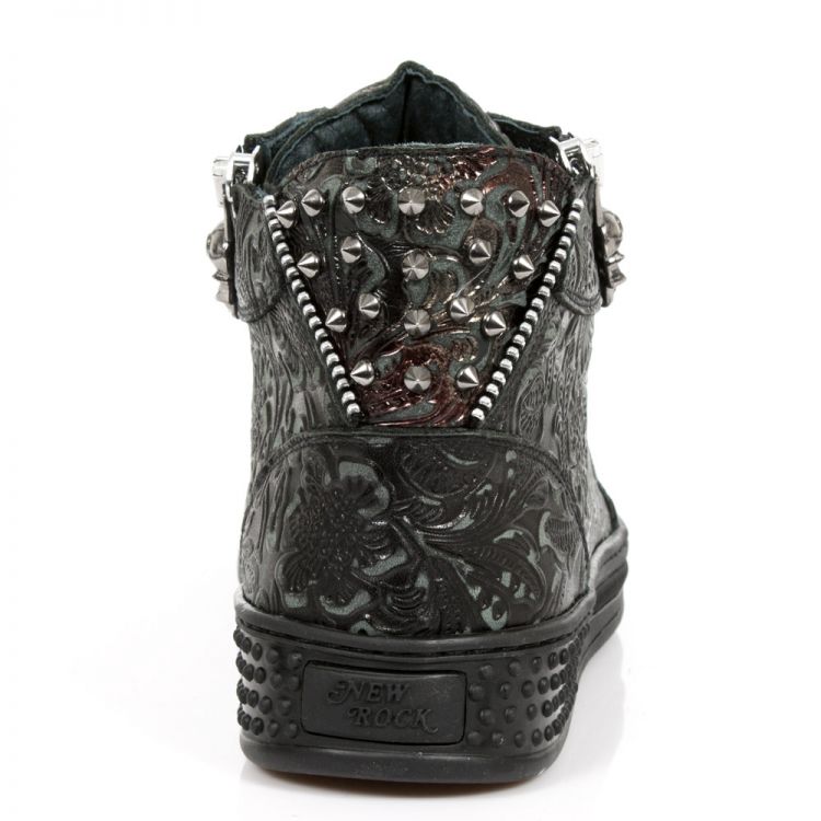  M.PS029-C6 VINTAGE FLOWER NEGRO VINTAGE FLOWER ROJO PISA NEG New Rock M.PS029-C6  6