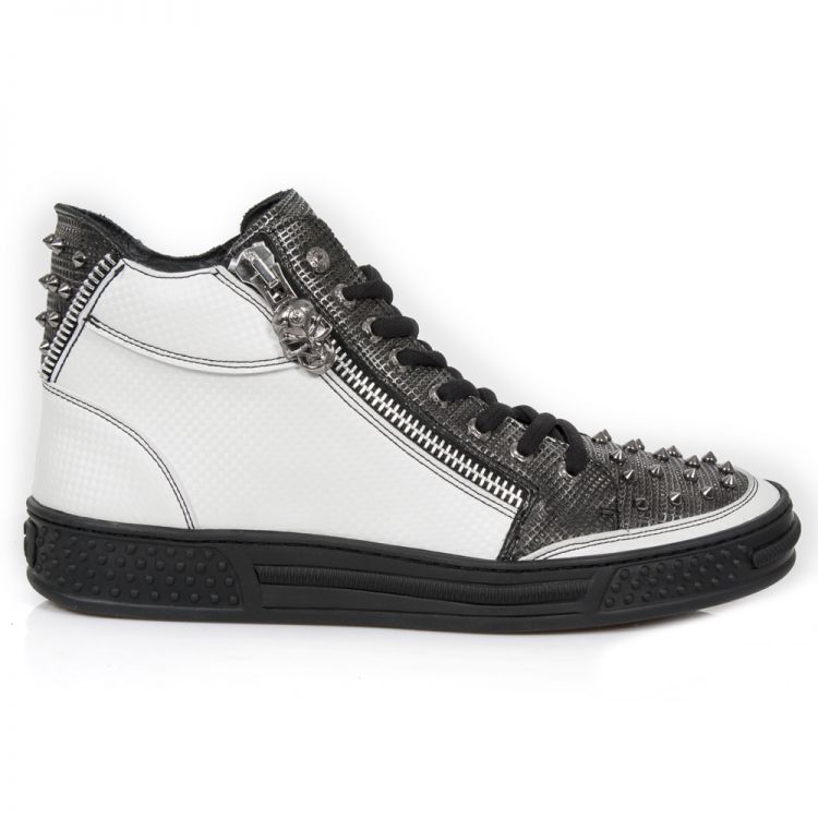 M.PS039-C22 CARBONO BLANCO BRUMA BOX METAL PLATA PISA NEGRO New Rock M.PS039-C22  3