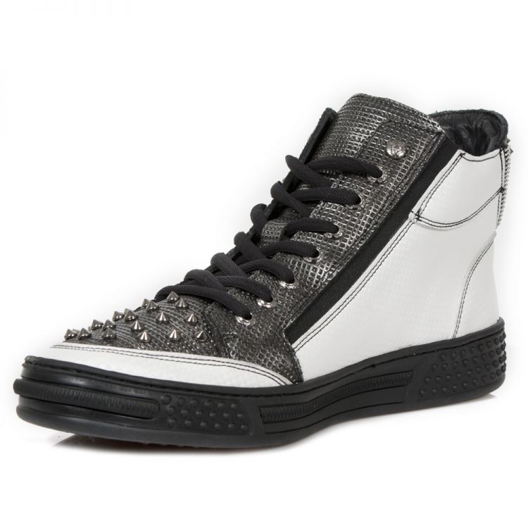  M.PS039-C22 CARBONO BLANCO BRUMA BOX METAL PLATA PISA NEGRO New Rock M.PS039-C22  5