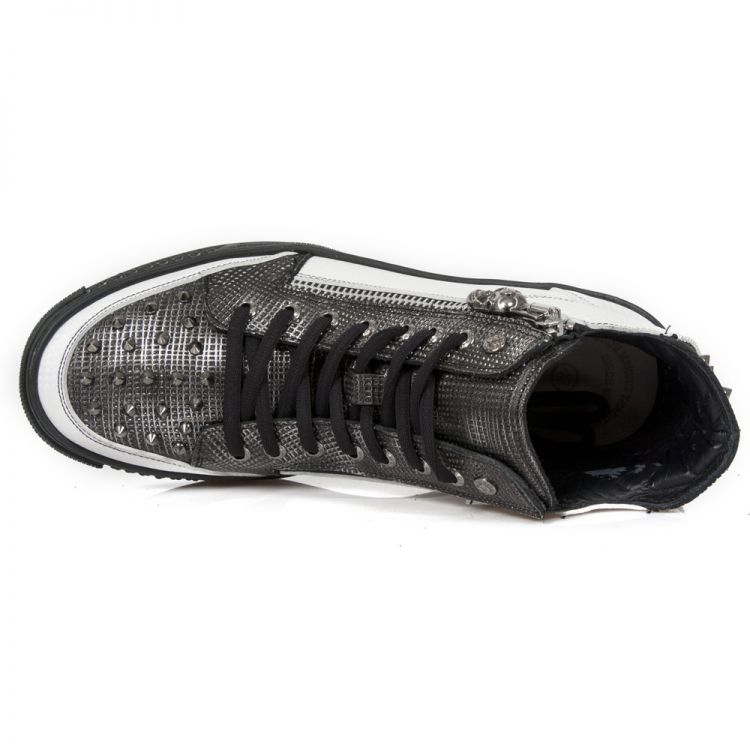  M.PS039-C22 CARBONO BLANCO BRUMA BOX METAL PLATA PISA NEGRO New Rock M.PS039-C22  8