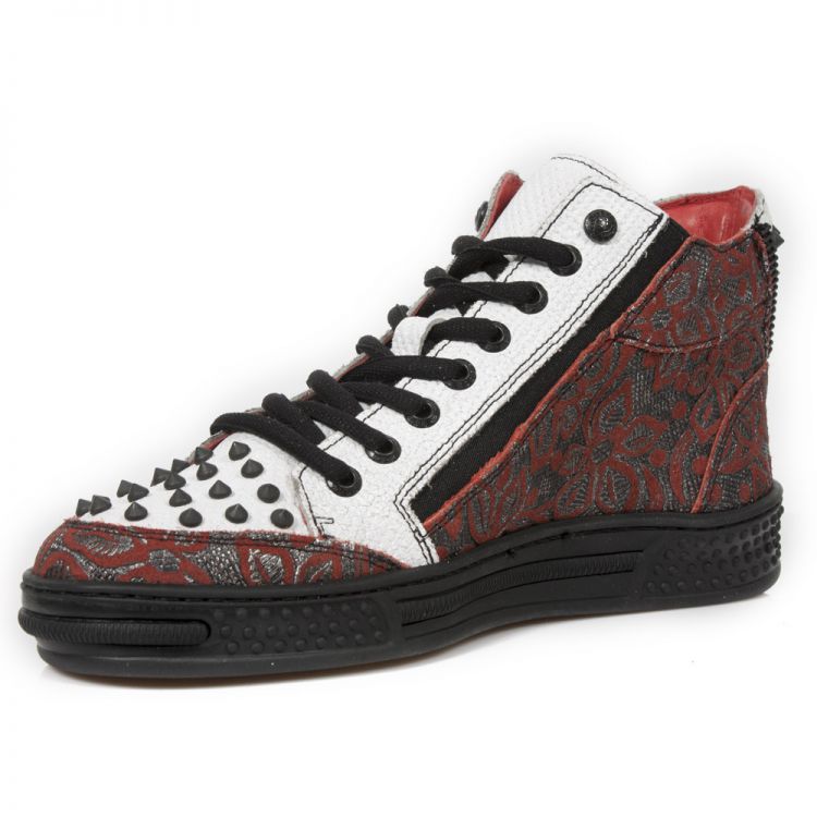  M.PS039-C7 FLORAL BOX PLANE-ROJO REVESS ROJO BRUMA CRACK BLA New Rock M.PS039-C7  5