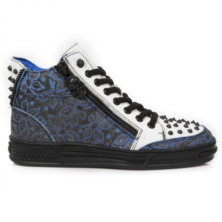  M.PS039-C8 FLORAL BOX PLANE-AZUL REVESS AZUL BRUMA CRACK BLA New Rock M.PS039-C8  2