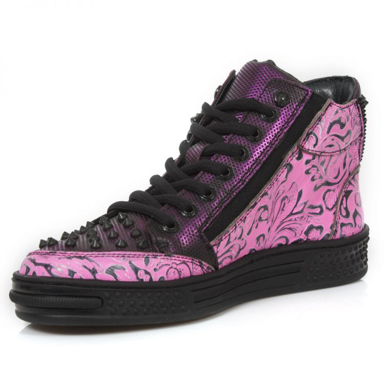  M.PS039-S2 DRAMA FUCSIA, BOX FUCSIA METAL DIAMANTE GRABADO, New Rock M.PS039-S2  5
