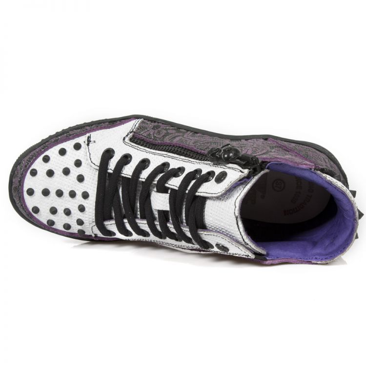  M.PS039-S6 FLORAL BOX PLANE-LILA, REVESS LILA, BRUMA CRACK B New Rock M.PS039-S6  8