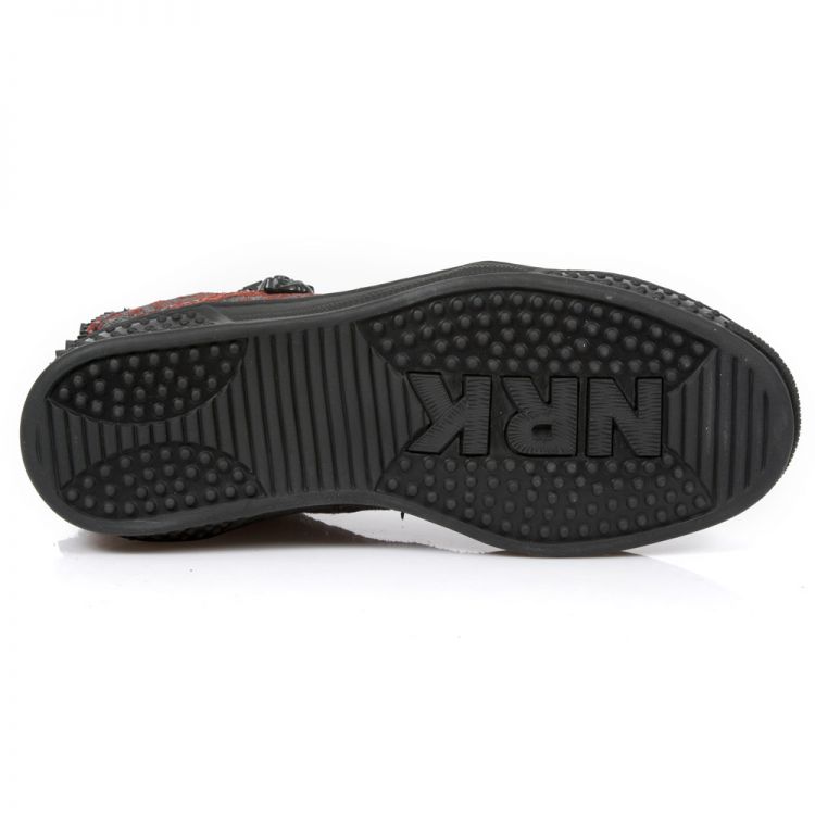 Ботинки M.PS039-S7 FLORAL BOX PLANE-ROJO REVESS ROJO, BRUMA CRACK BL New Rock M.PS039-S7 Изображение 7