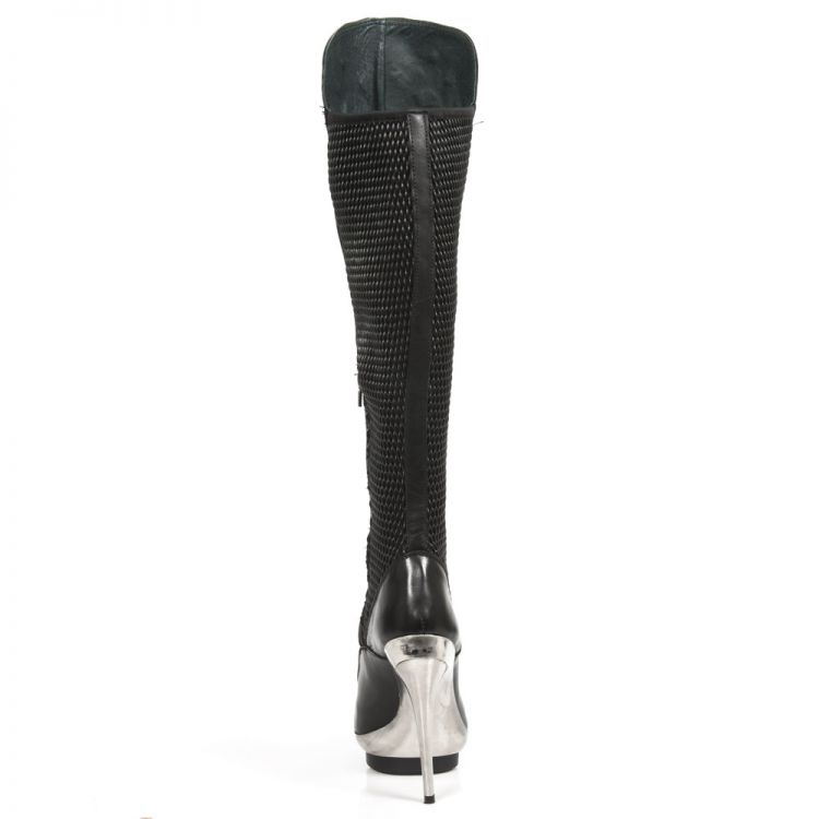 Сапоги M.PUNK090LS-S1 RAW NEGRO, LYCRA STRETCH NEGRA, PUNK LISO CLA New Rock M.PUNK090LS-S1 Изображение 6