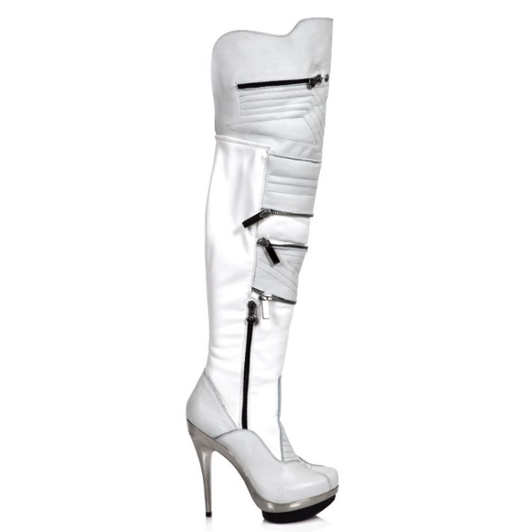  M.PUNK225-C2 NAPA BLANCA PV ELASTICO BLANCO PL PUNK CLASIC A New Rock M.PUNK225-C2  1