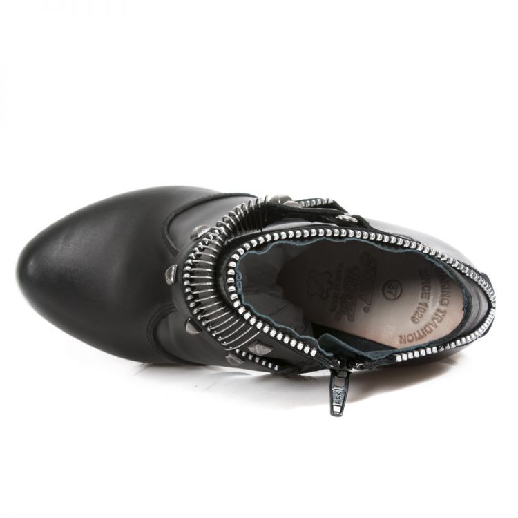 M.ROCK082-S1 NOMADA NEGRO, PULIK NEGRO, ROCK ACERO LISO New Rock M.ROCK082-S1  8