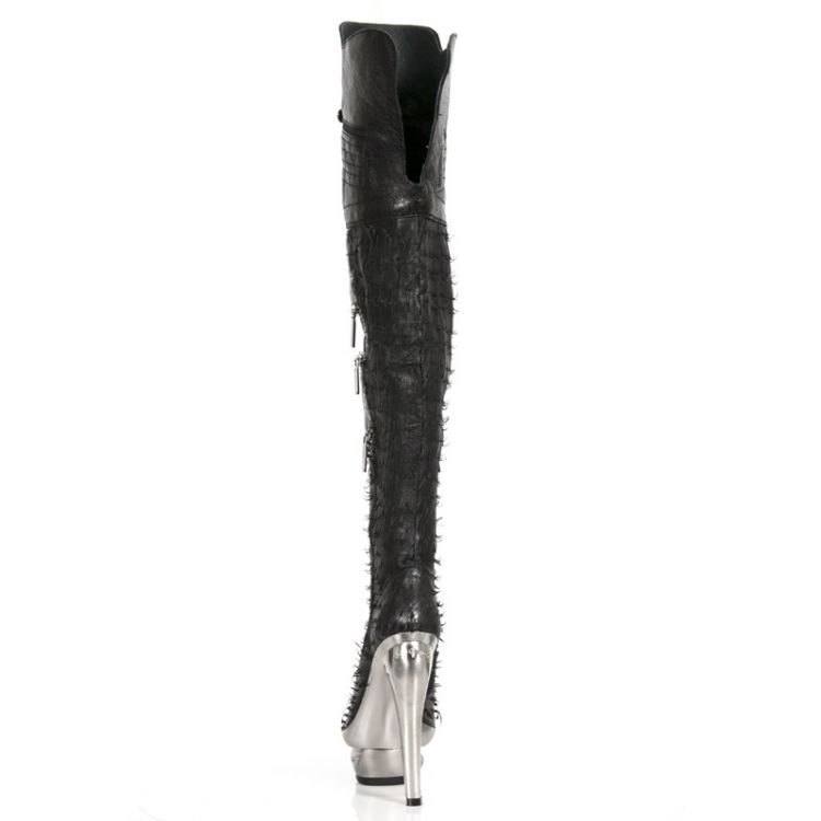  M.ROCK225-C2 NOMADA NEGRO RAW NEGRO CORT ESPIGA ROCK ACERO L New Rock M.ROCK225-C2  6