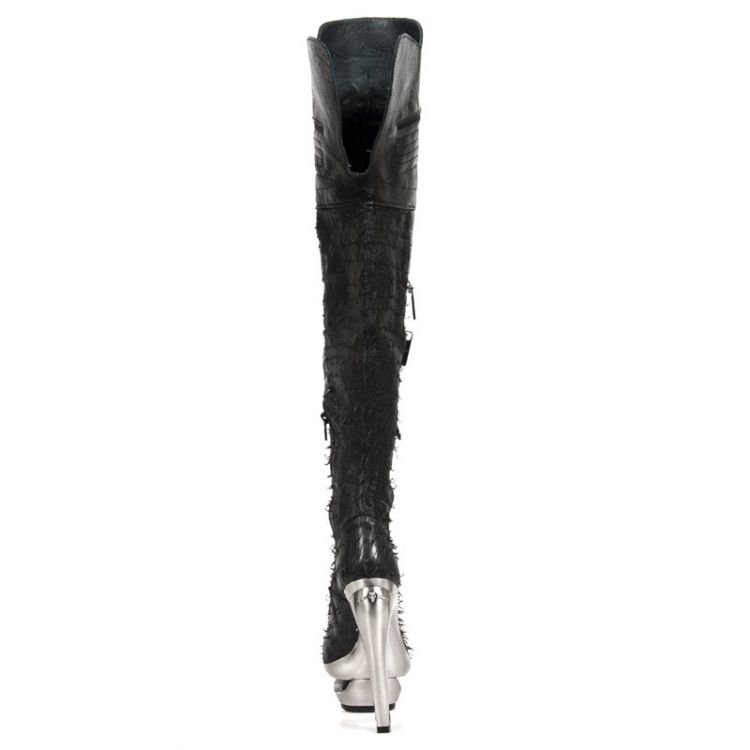  M.ROCK225-C5 NOMADA NEGRO NAPA RASGADA NEG ROCK ACERO LISO New Rock M.ROCK225-C5  6