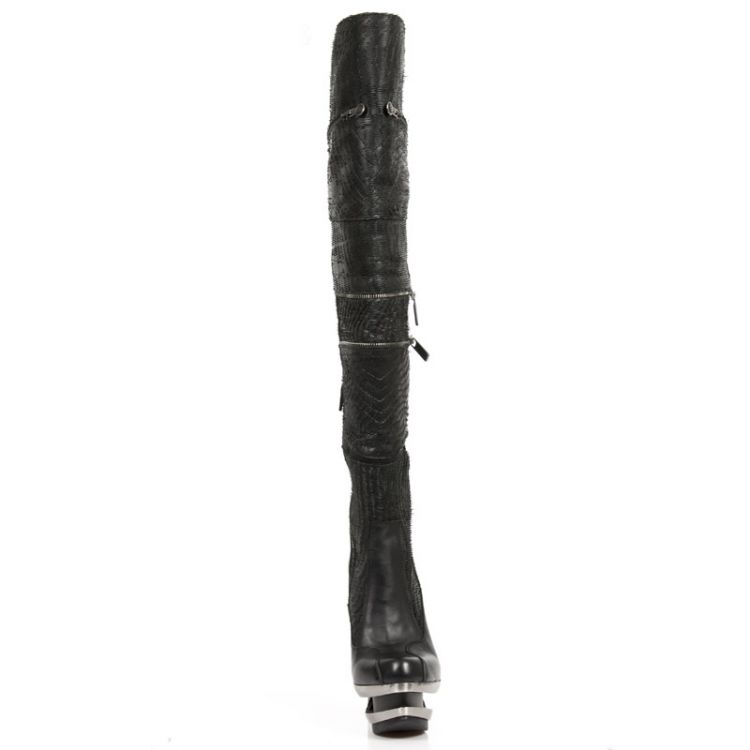  M.ROCK225-R1 ITALI NEGRO RAW NEGRO CORTADO SPIGA ROCK ACERO New Rock M.ROCK225-R1  4