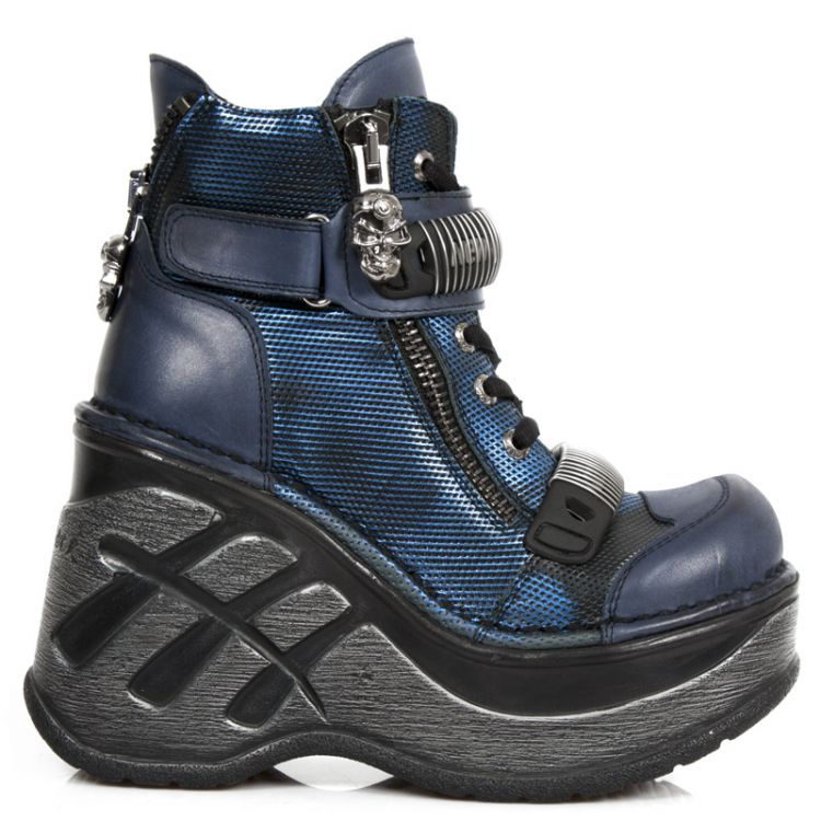  M.SP0002-S2 NOMADA AZUL, BOX AZUL-METAL GRABADO DIAMANTE, NE New Rock M.SP0002-S2  2