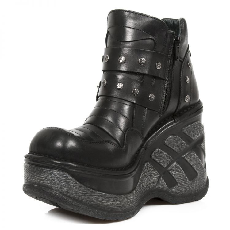  M.SP9814-S1 ITALI NEGRO, NOMADA NEGRO, NEO CUNA SPORT NEGRO New Rock M.SP9814-S1  5