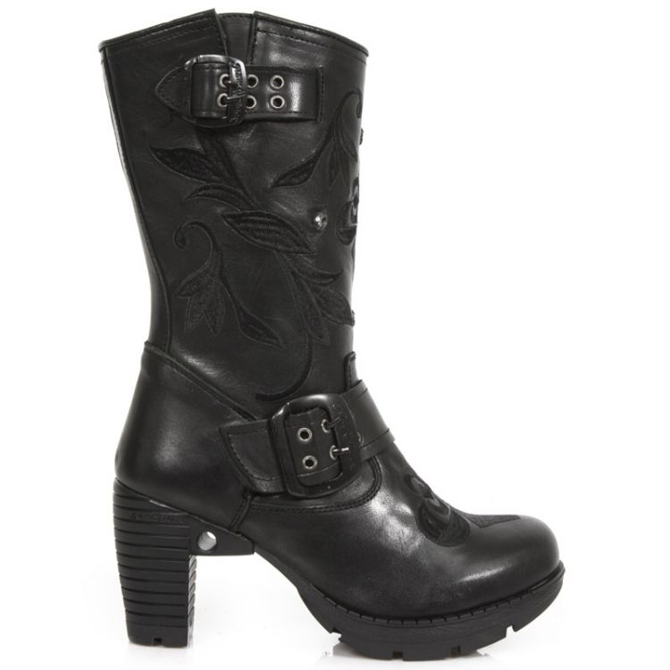  M.TR049-S1 RAW NEGRO, BORDADOS NEGRO, TRAIL NEGRO OXIDO MILI New Rock M.TR049-S1  1