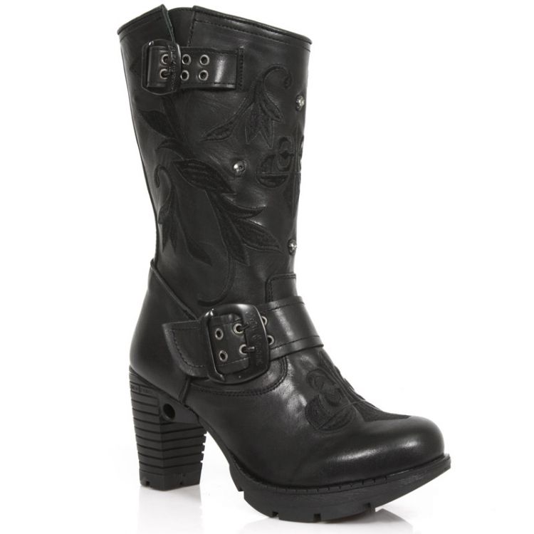  M.TR049-S1 RAW NEGRO, BORDADOS NEGRO, TRAIL NEGRO OXIDO MILI New Rock M.TR049-S1  3