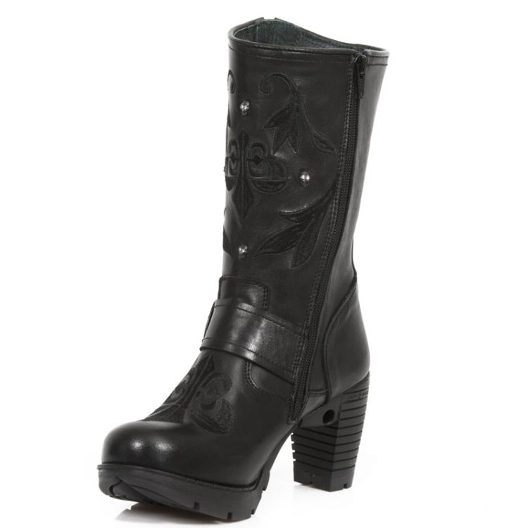  M.TR049-S1 RAW NEGRO, BORDADOS NEGRO, TRAIL NEGRO OXIDO MILI New Rock M.TR049-S1  5