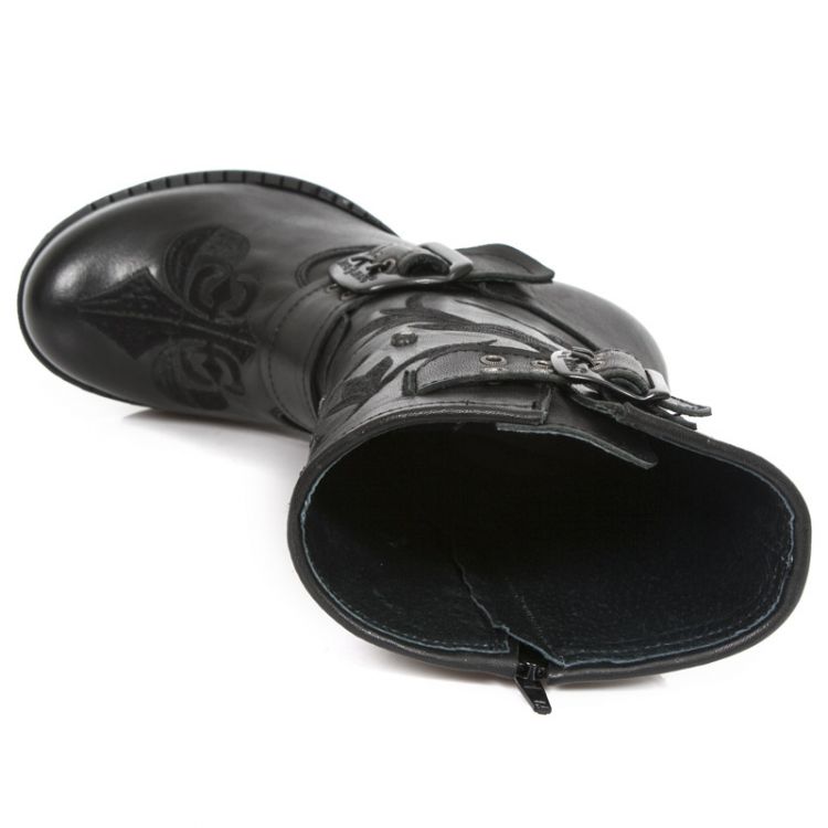  M.TR049-S1 RAW NEGRO, BORDADOS NEGRO, TRAIL NEGRO OXIDO MILI New Rock M.TR049-S1  8