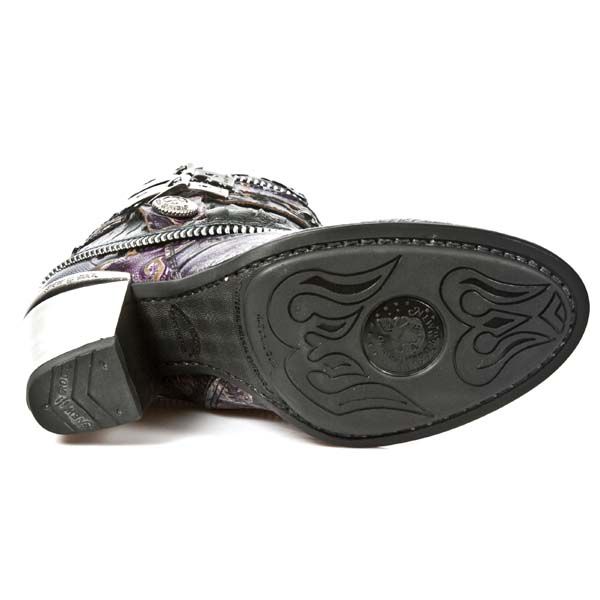  M.TX002-R2 VINTAGE FLOWER LILA NOMADA NEGRO TEXAS NEGRO TEXA New Rock M.TX002-R2  7