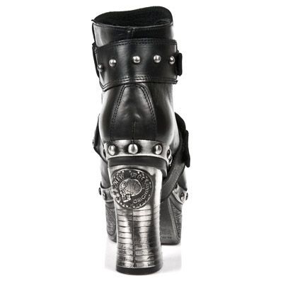  M.Z007-R2 ITALI NOMADA NEGRO BOX PLANE PL ZUECO NEGRO PIEDRA New Rock M.Z007-R2  6