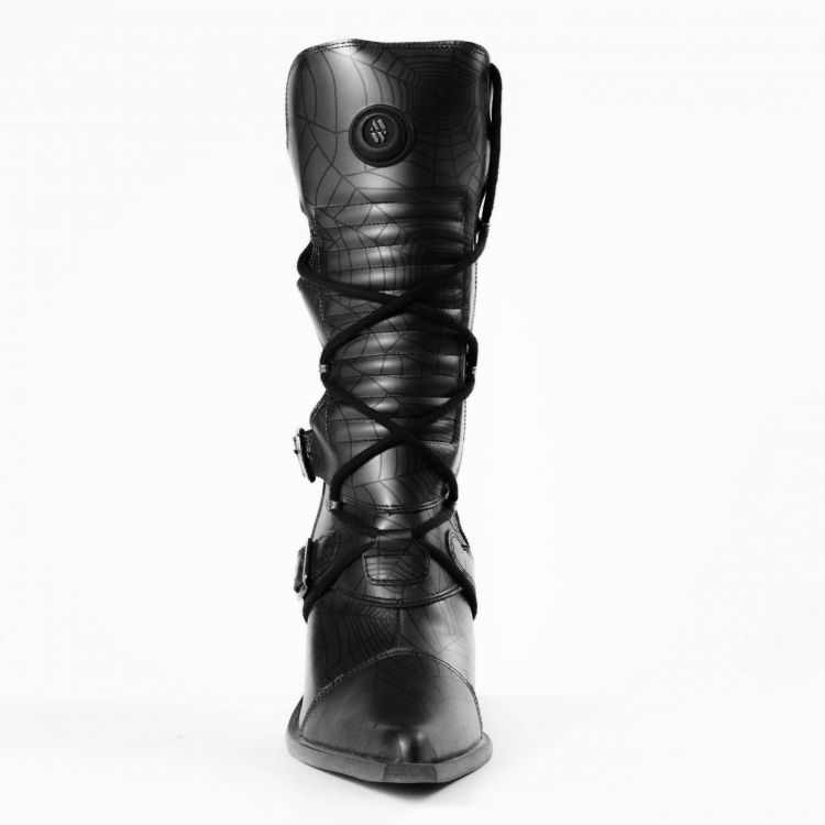 +9373 Itali Negro Lux Acero Malizia Tacon Acero