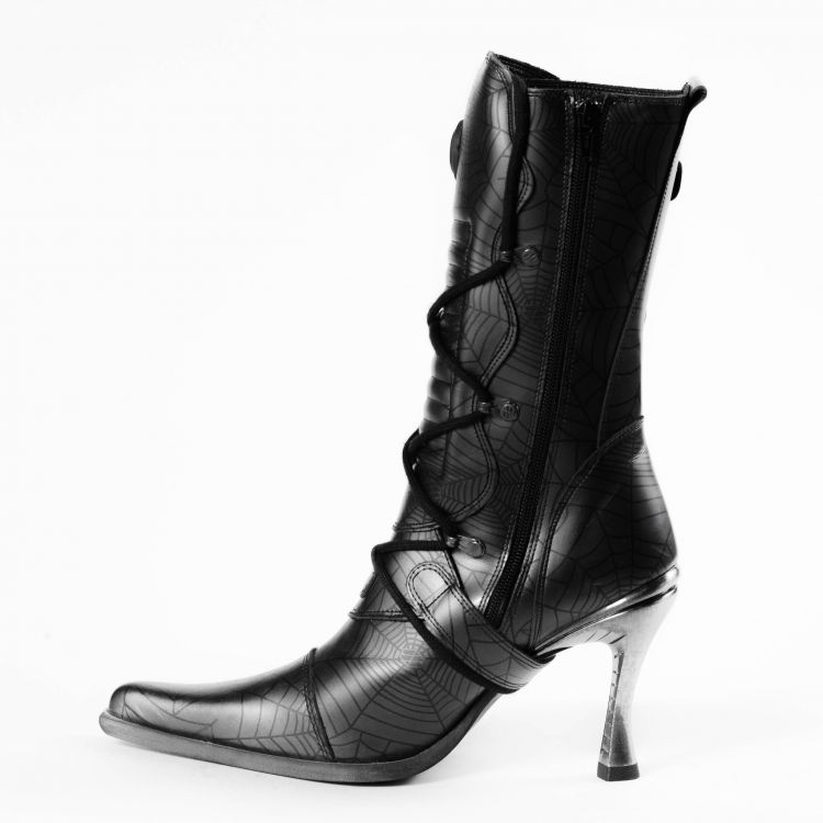 +9373 Itali Negro Lux Acero Malizia Tacon Acero